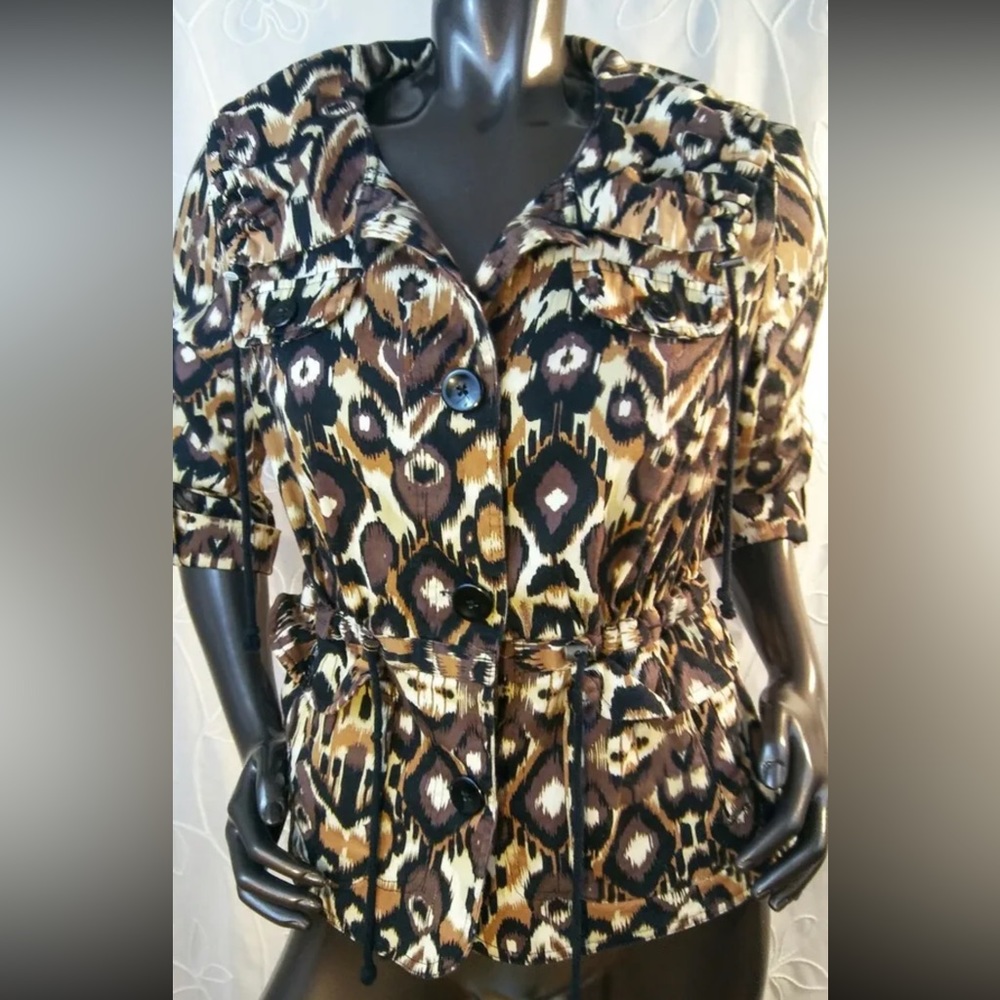 ELEMENTZ Cheetah Print Jacket